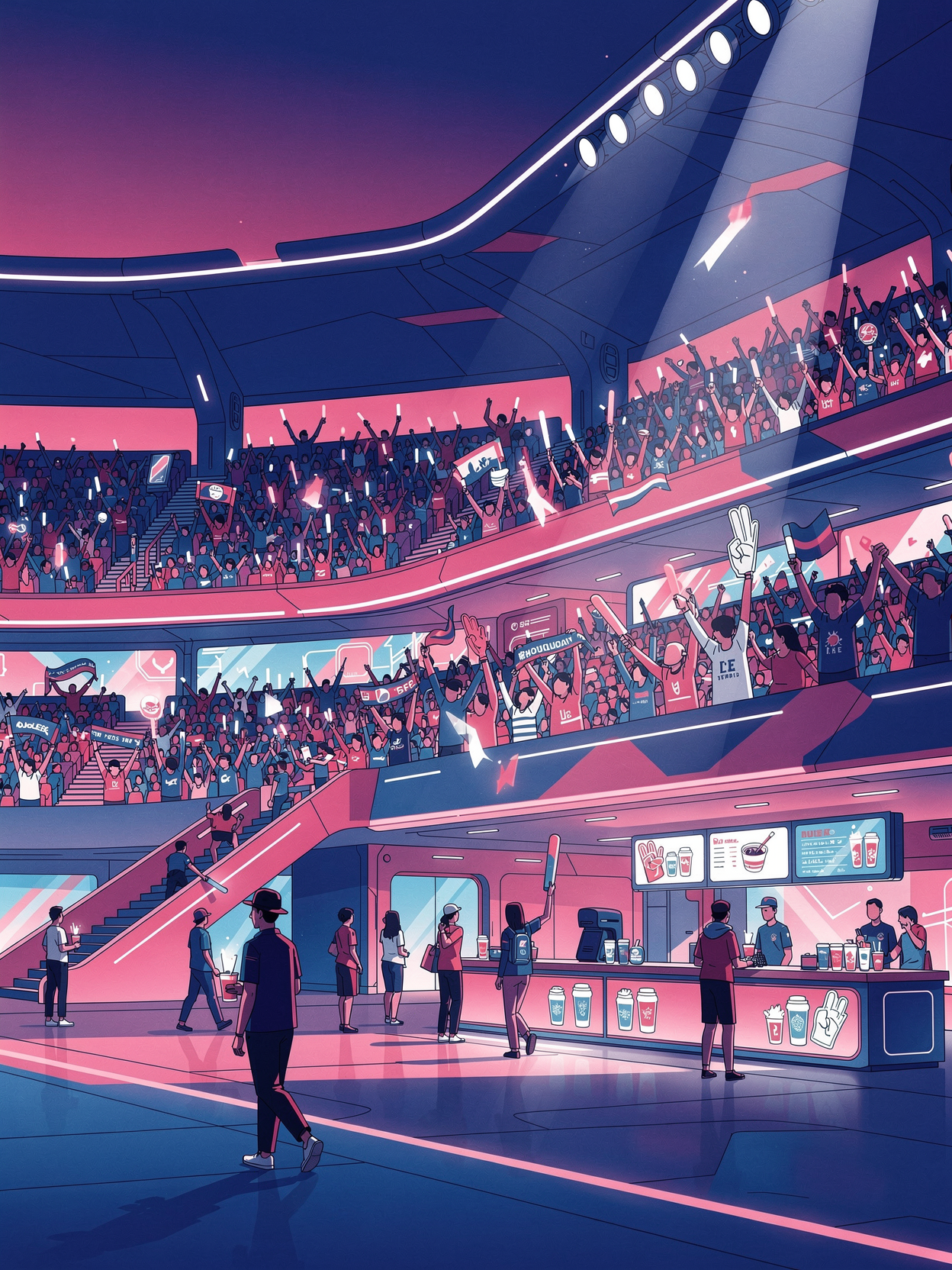 Solutions for arenas and stadiums